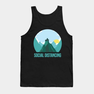 Vertical Social Distancing Tank Top